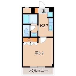 神前駅 徒歩10分 2階の物件間取画像